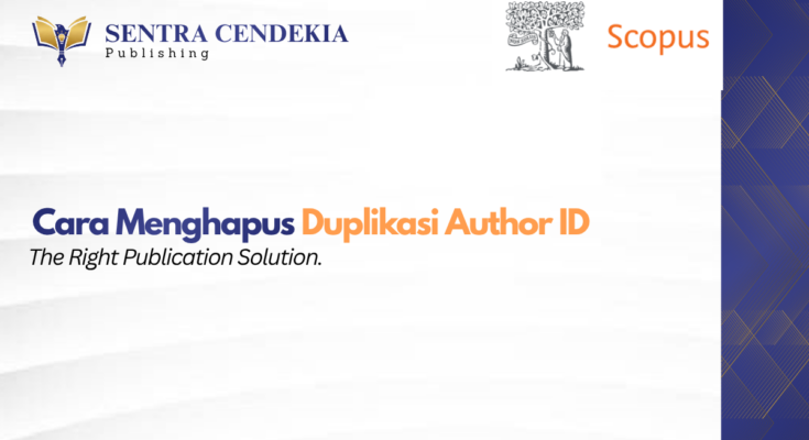 Cara Menghapus Duplikasi Author ID